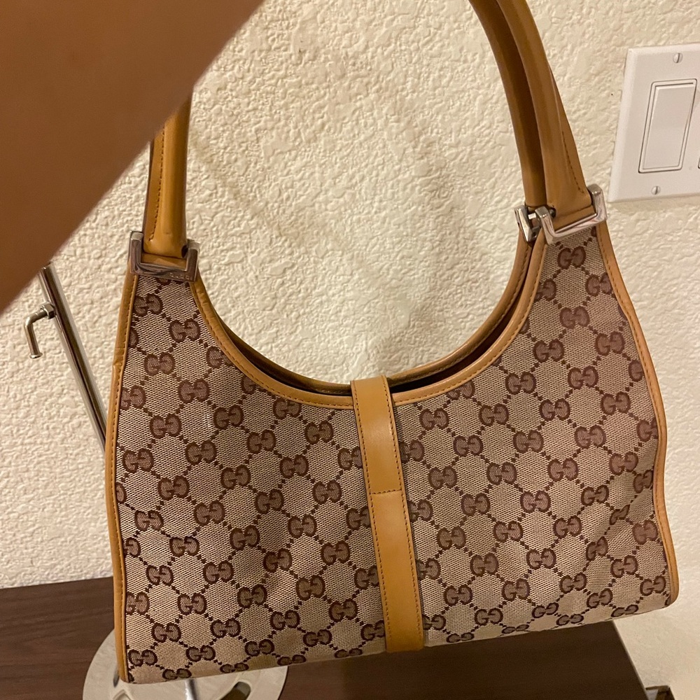 Authentic Gucci Monogram Shoulder Bag - image 3